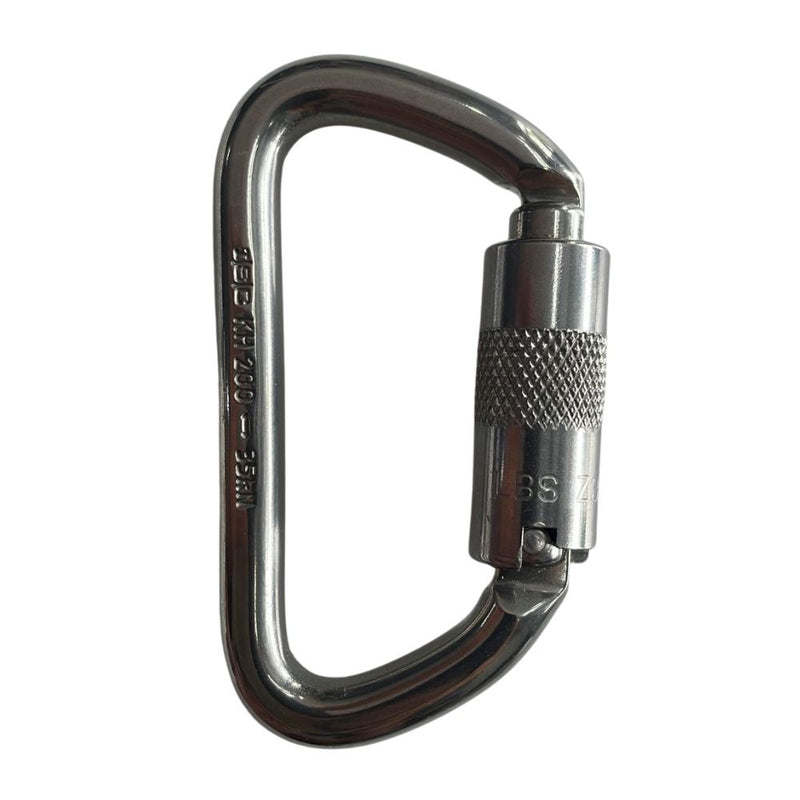 Mosquetón D ISC SuperSafe KH200SS9 ANSI Offset (Acero Inoxidable 35kN)
