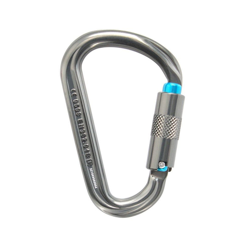 Mosquetón HMS ISC SuperSafe 27kN KH204SS (Pack x3 Aluminio)