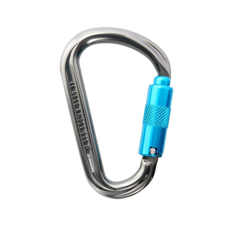 Mosquetón HMS ISC SuperSafe 27kN KH204SS (Pack x3 Aluminio)