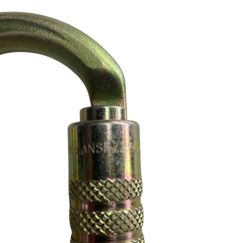 Mosquetón Offset Oval ANSI ISC Twistlock KL321TL2 – Acero 40kN