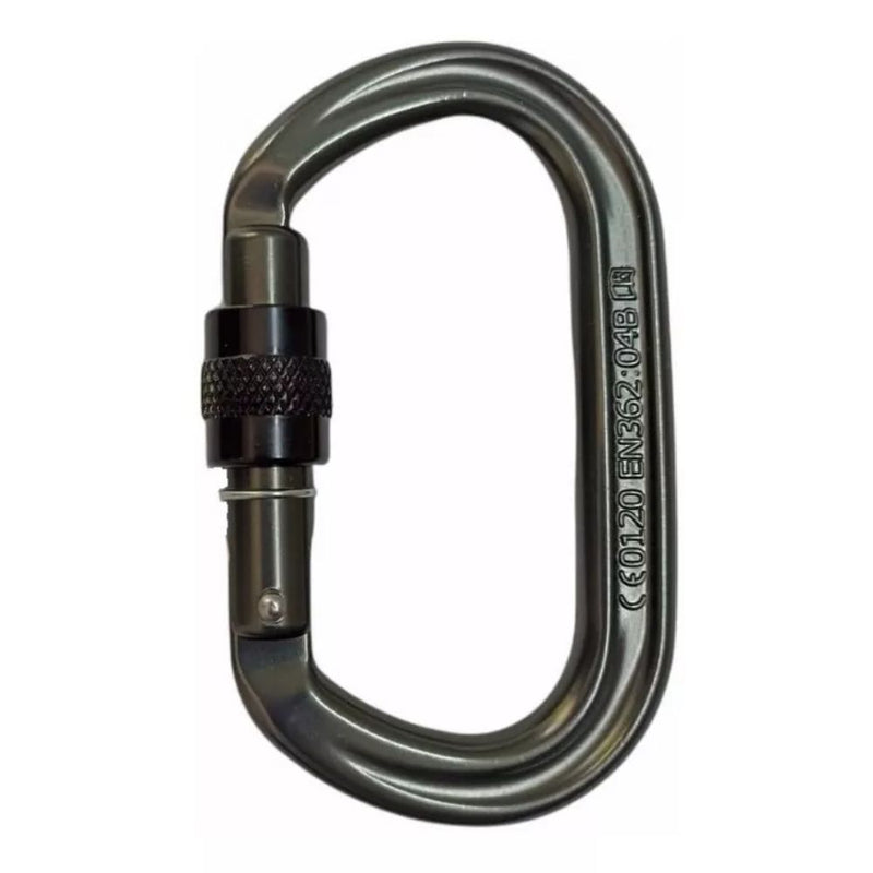 Mosquetón Oval ISC ScrewGate KH221SG1 (Aluminio 25 kN)