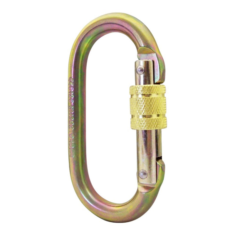 Mosquetón Oval ISC Screwgate KH311SG1 (Acero 25kN)
