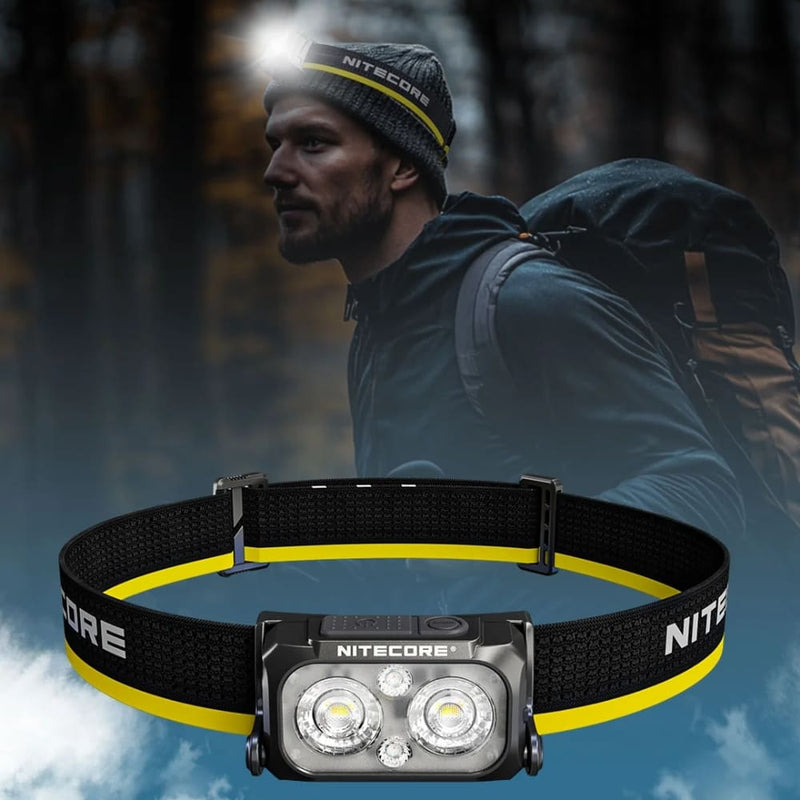 Linterna de Cabeza Nitecore NU25 MCT 400 Lúmenes