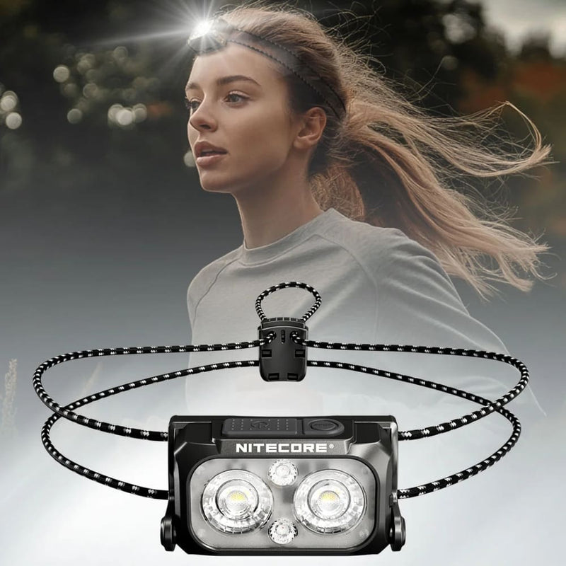 Linterna de Cabeza Nitecore NU25 MCT UL 400 Lúmenes