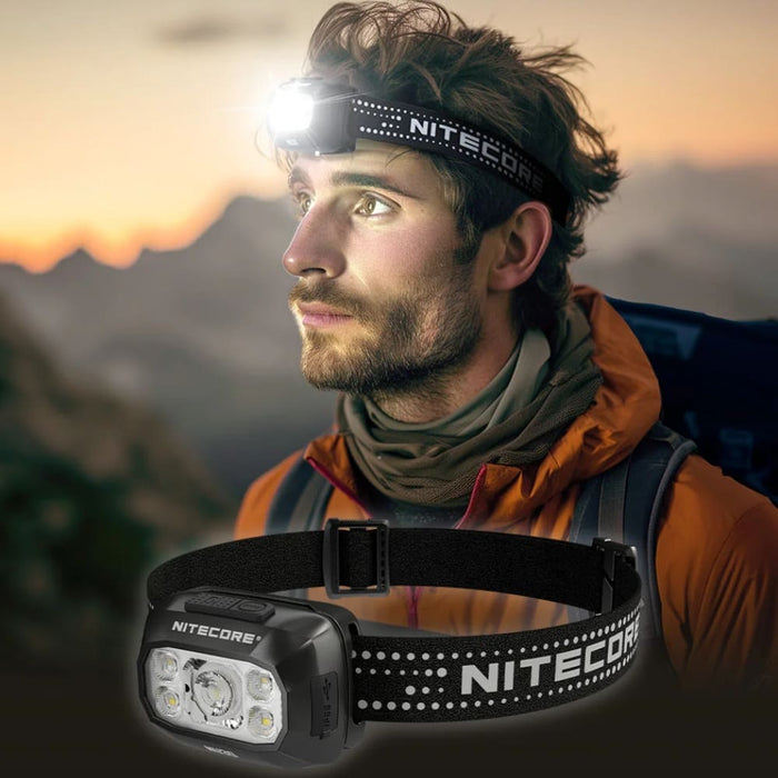 Linterna de Cabeza Nitecore NU30 500 Lúmenes (130metros)