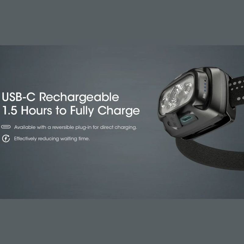 Linterna de Cabeza Nitecore NU33 700 Lúmenes