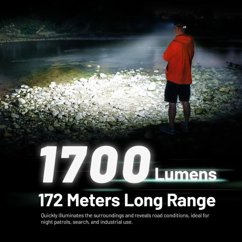 Linterna de Cabeza Nitecore NU45 1,700 Lúmenes