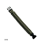 Pulsera Paracord Olivo (15-01)