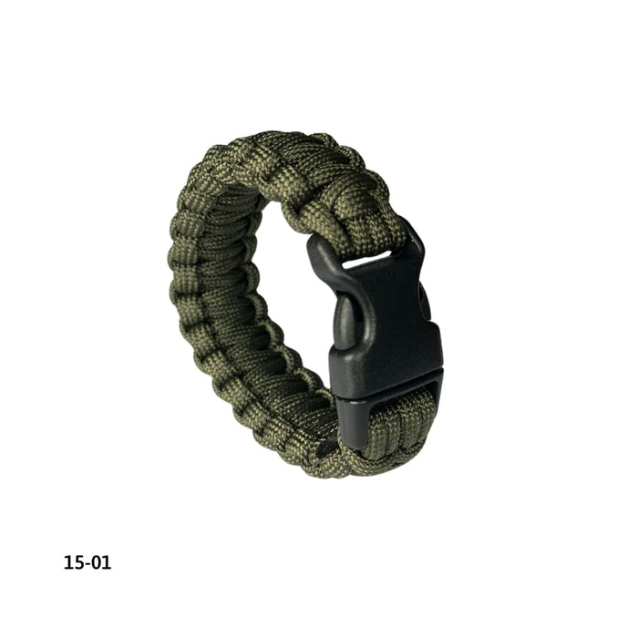 Pulsera Paracord Olivo (15-01)