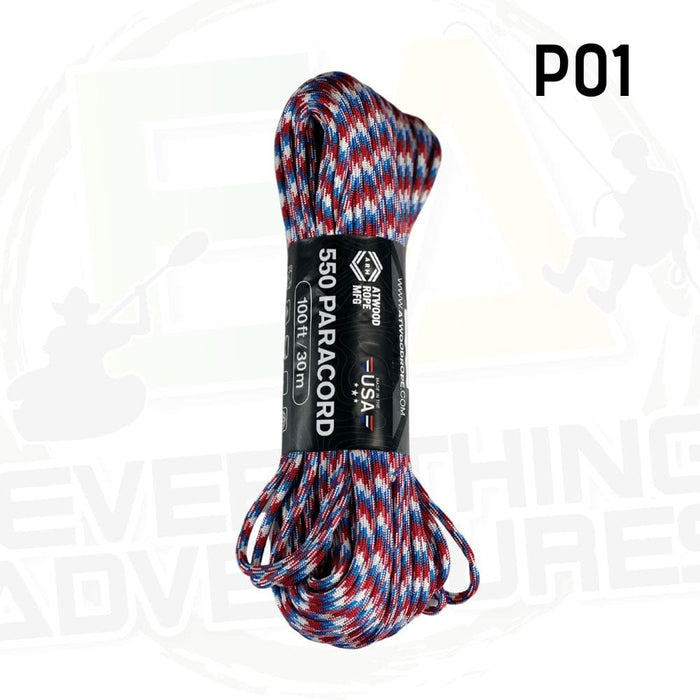 Cuerda Paracord 550 Atwood Ropes - 100 ft / 30m — Everything