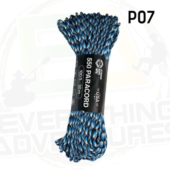 Cuerda Paracord 550 Atwood Ropes - 100 ft / 30m — Everything Adventures