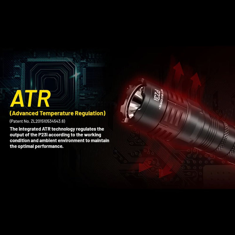 Linterna Nitecore P23i 3,000 lúmenes