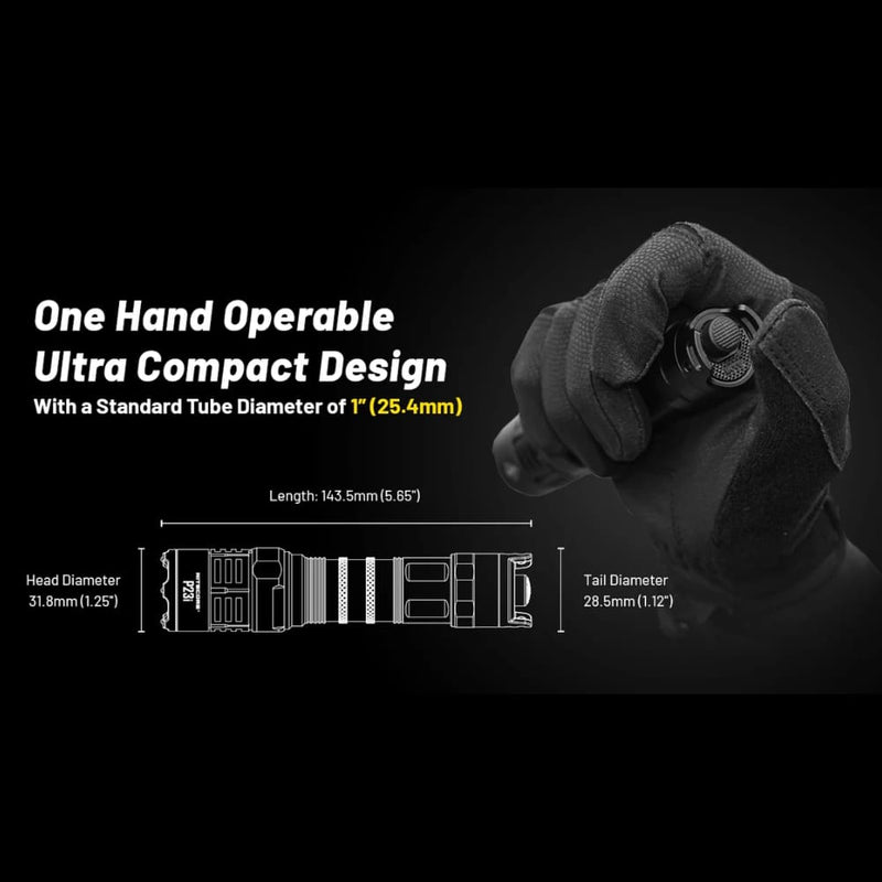 Linterna Nitecore P23i 3,000 lúmenes