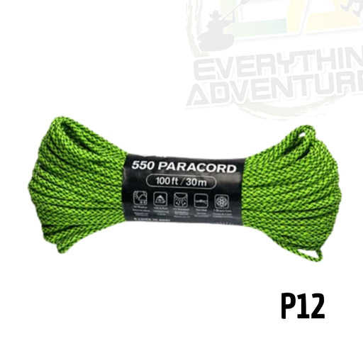 Cuerda Paracord 550 Atwood Ropes - 100 ft / 30m P12