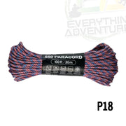 Cuerda Paracord 550 Atwood Ropes - 100 ft / 30m P18