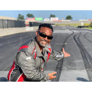 Lente Pipe Bomber Marco Negro Mate Lente Negro Foam Gris