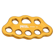 Placa Multianclaje Petzl Paw M Amarillo