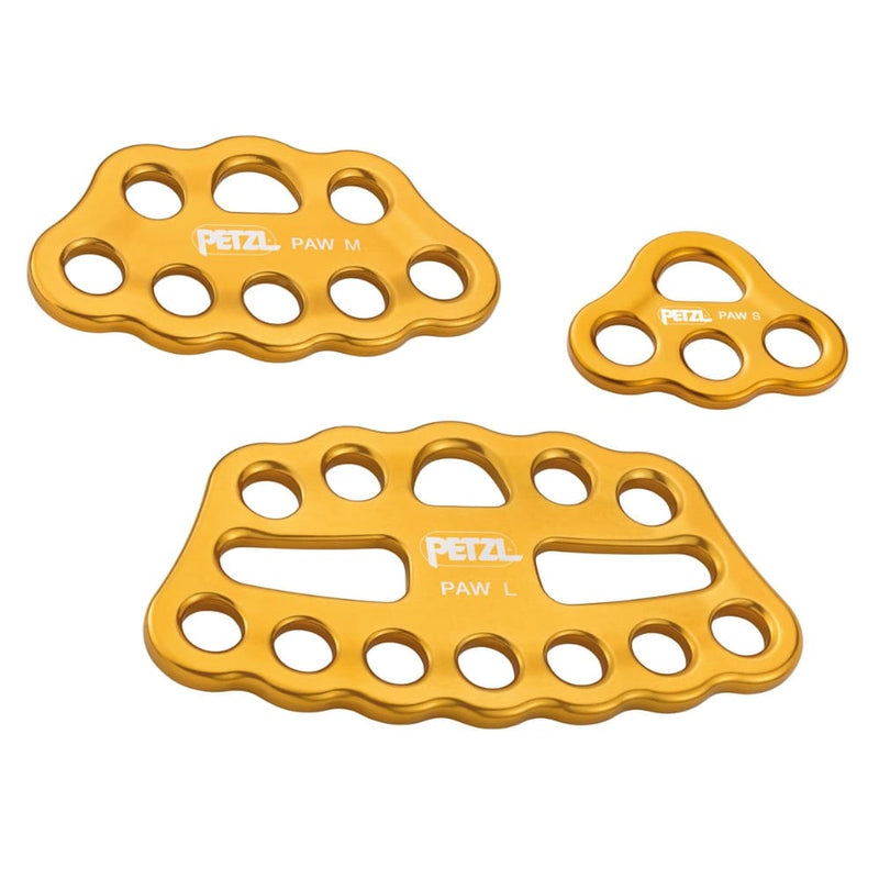 Placa Multianclaje Petzl Paw – Tamaños S, M y L