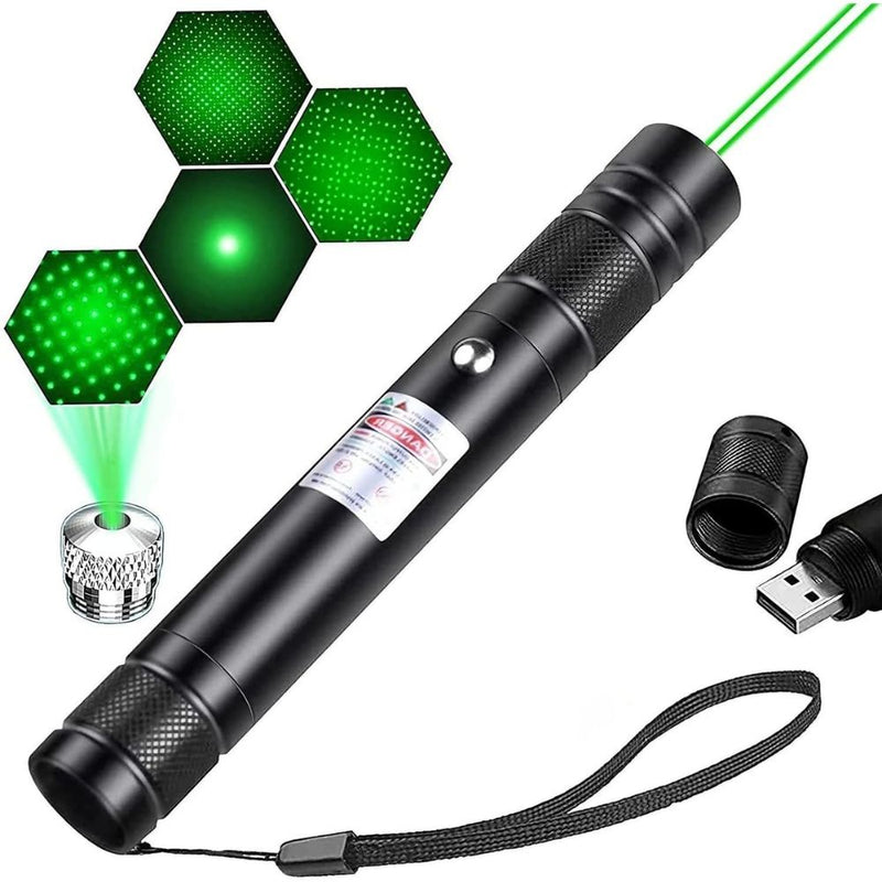 Puntero Láser Verde Recargable USB
