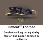 Sandalia Chaco Hombre Mega Z Cloud JCH108375 Trink Aqua