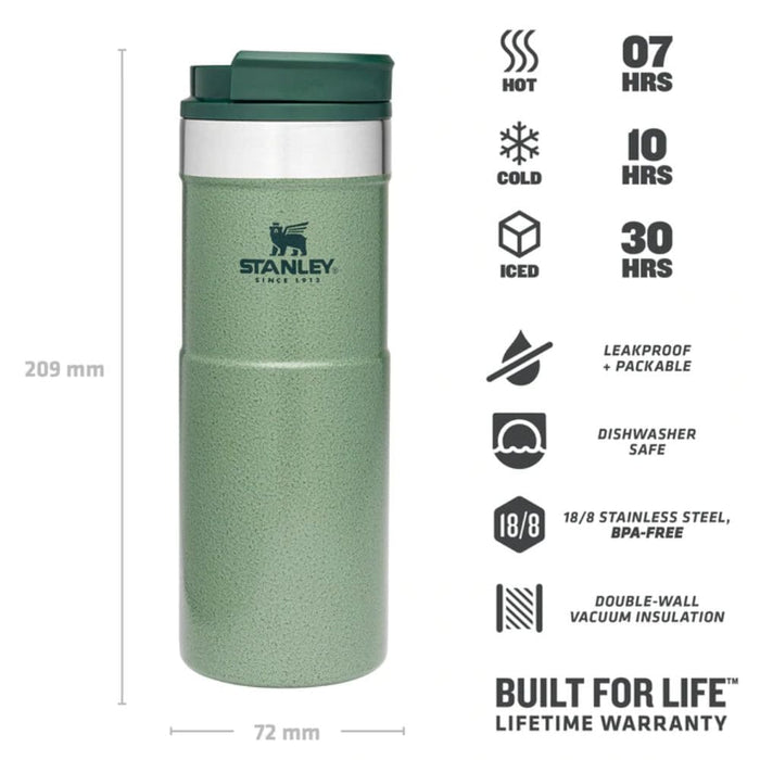 Vaso Térmico Stanley NeverLeak 16oz (470ml) Hammertone Green