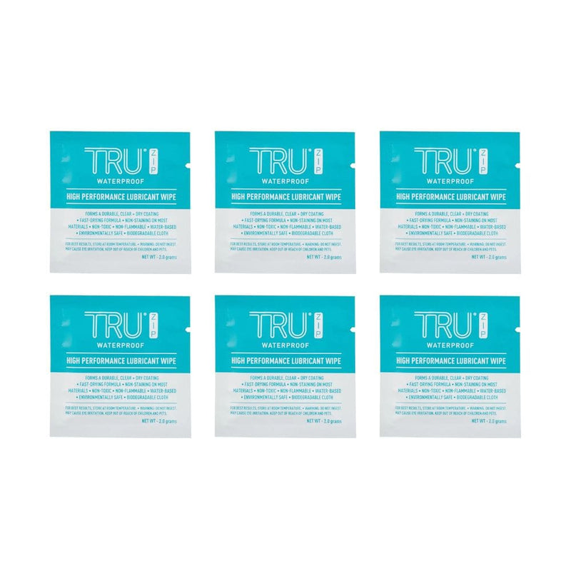Toallas Lubricantes para Zipper de Dry Bag TRU Zip Wipes