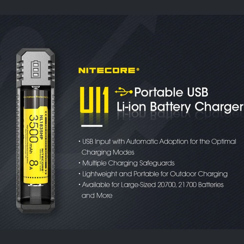 Cargador Nitecore UI1 800mA
