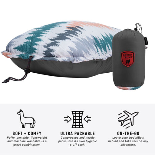 Almohada Comprimible para Viajar Grand Trunk Slate Grey