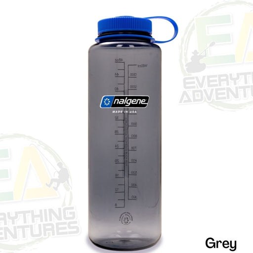 Botella Nalgene Sostenible Boca Ancha 48 OZ Grey 347495