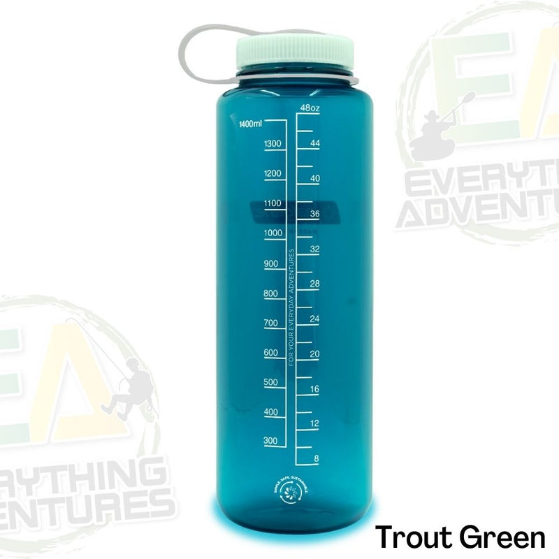 Botella Nalgene Sostenible Boca Ancha 48 OZ Seafoam 348695