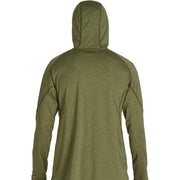 Camisa NRS Men´s Silkweight Hoodie Olive