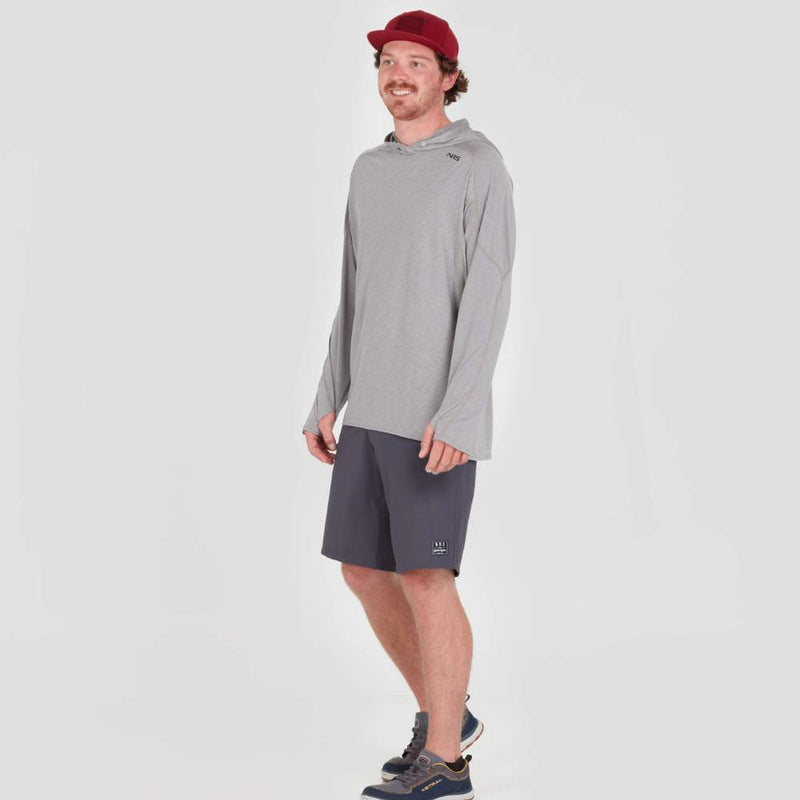 Camisa NRS Men´s Silkweight Hoodie Sharkskin