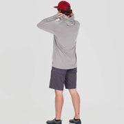 Camisa NRS Men´s Silkweight Hoodie Sharkskin