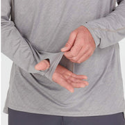 Camisa NRS Men´s Silkweight Hoodie Sharkskin