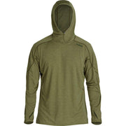 Camisa NRS Men´s Silkweight Hoodie Olive