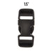 Hebilla para Brasalete o Bolso (Buckle) Equinox 1.5"