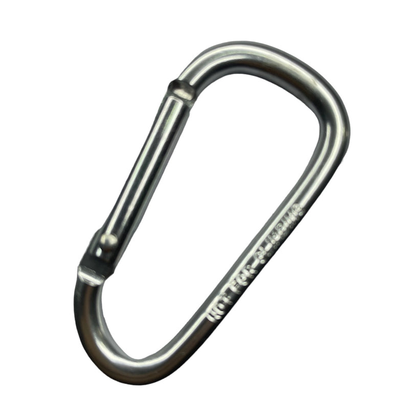 Mosquetón Llavero (Biner 6mm) Coghlans Plateado