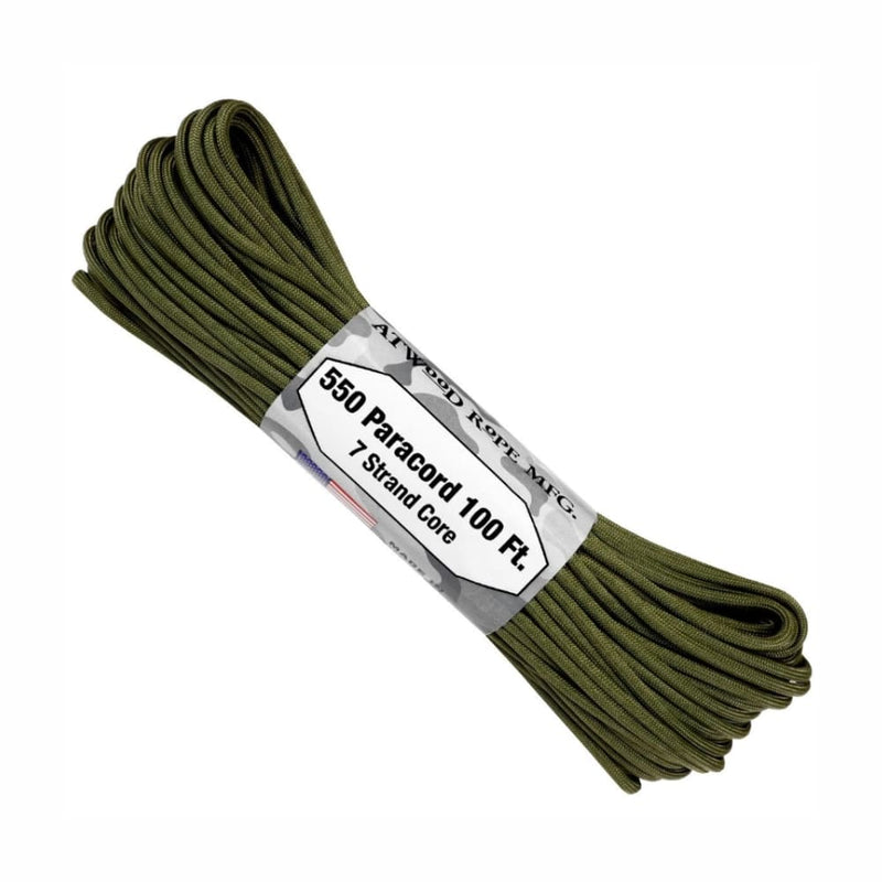Cuerda Paracord 550 Atwood Ropes - 100 ft / 30m
