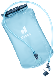 Deuter Streamer II 3.0 L: bolsa de hidratación azul clara con tubo y válvula de mordida para mochila.