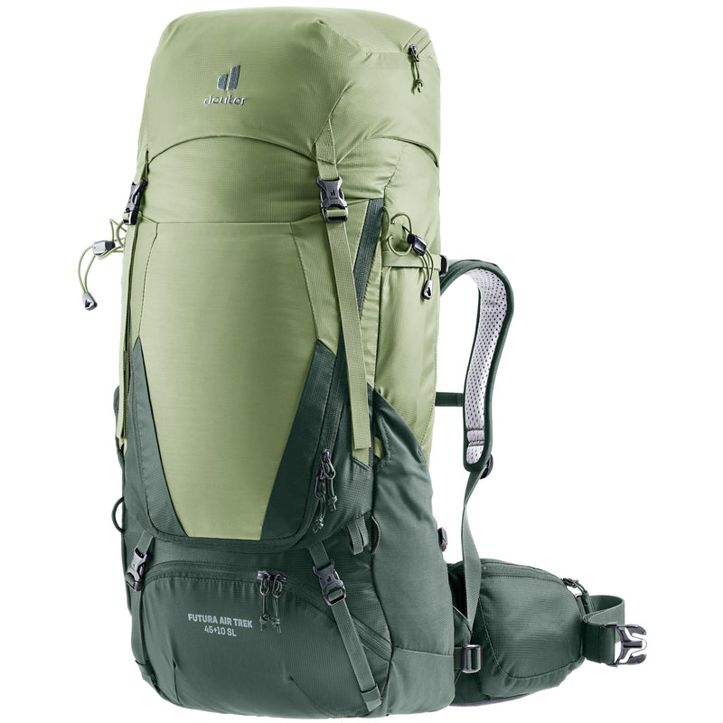 Futura Air Trek 45+10 SL Deuter en color Grove / Ivy