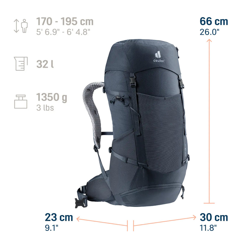 Futura 32 Deuter en color Black