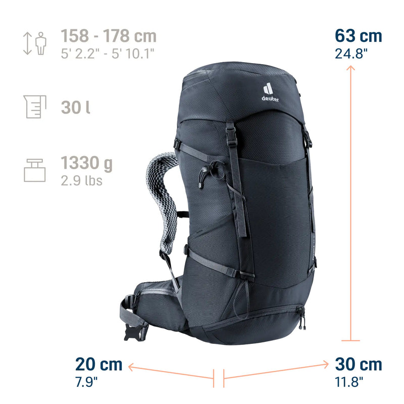 Futura 30 SL Deuter en color Black
