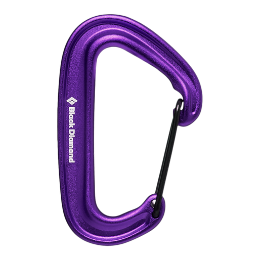 Mosquetón Sin Seguro Miniwire Black Diamond Purple