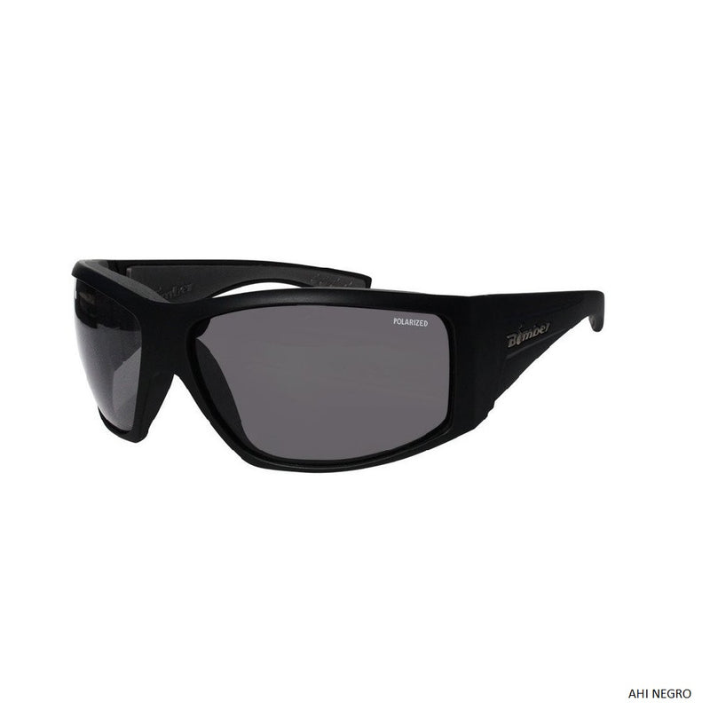 Lente Ahi Bomber Marco Negro Mate Lente Negro Foam gris