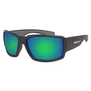 Lentes Boogie Bomber Marco negro Lente Verde Foam Gris