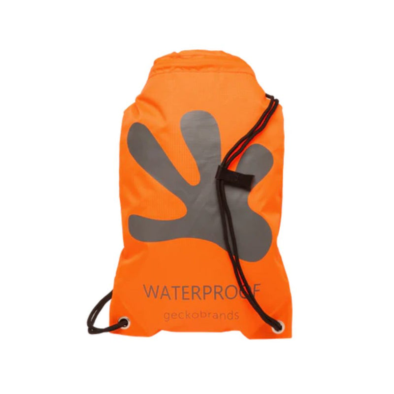 Bolso de Espalda Impermeable 10L Geckobrands Naranja Gris