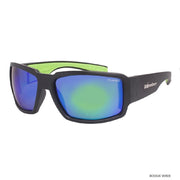 Lentes Boogie Bomber Marco negro Lente Verde Foam Verde