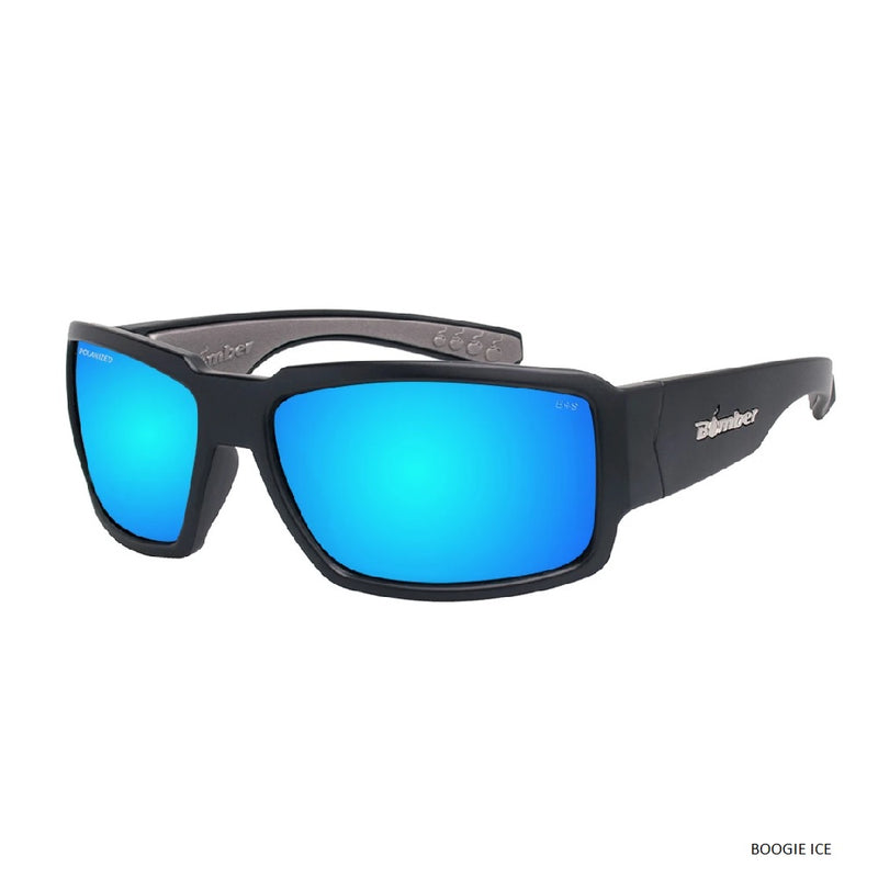 Lentes Boogie Bomber Marco negro Lente Ice Foam Gis
