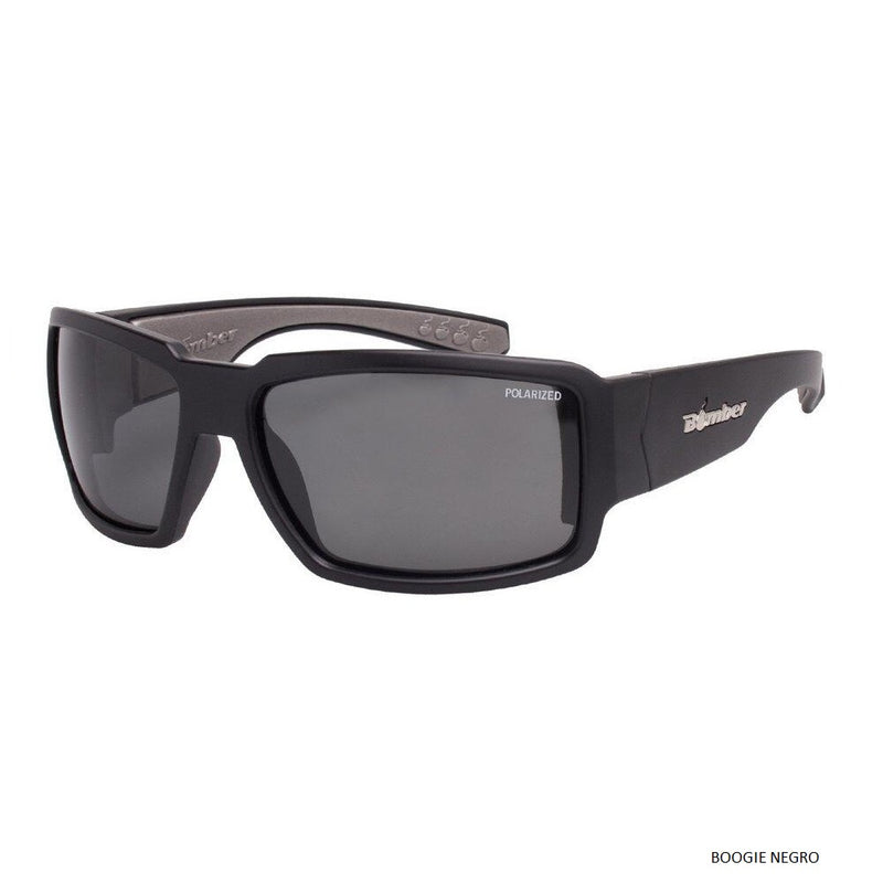Lentes Boogie Bomber Marco negro Lente Negro Foam gris