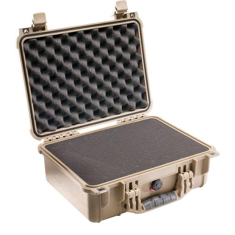 Caja Pelican 1450 sin Foam Desert Tan